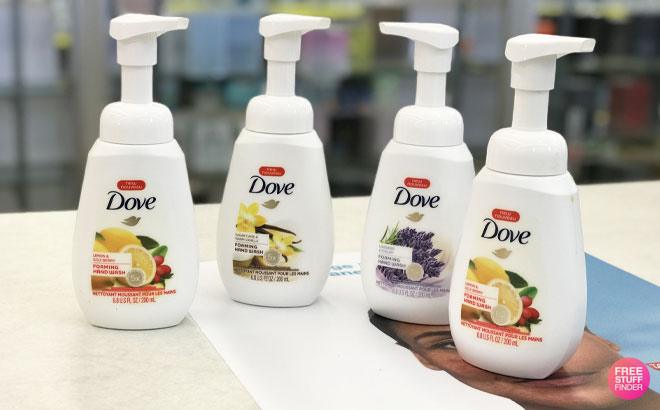Dove Foaming Hand Wash 4-Pack $10