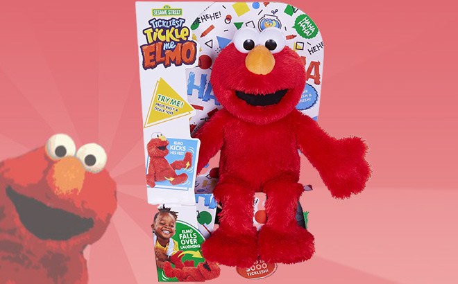 Sesame Street Tickliest Tickle Me Elmo Just $16.81