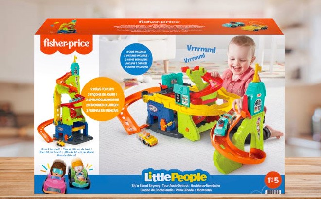 Fisher-Price Vehicle Racing Playset $25 (Reg $40) | Free Stuff Finder