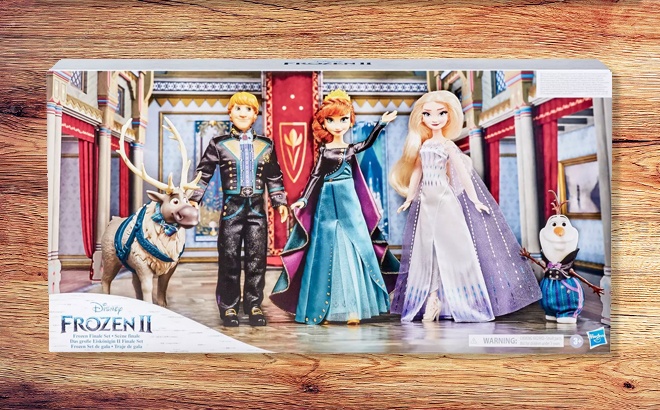 Disney Frozen 5-Dolls Set $36 Shipped