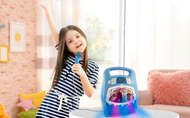 Disney Frozen 2 Karaoke Machine $39 Shipped!