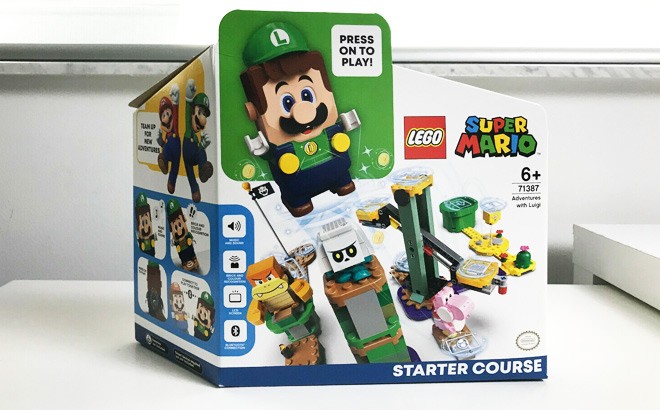 LEGO Super Mario Luigi Set $47 + FREE $20 Best Buy Gift Card
