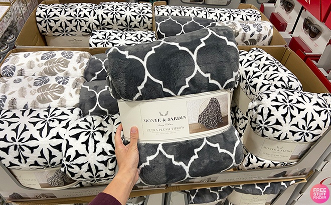 Plush Throws $10.99