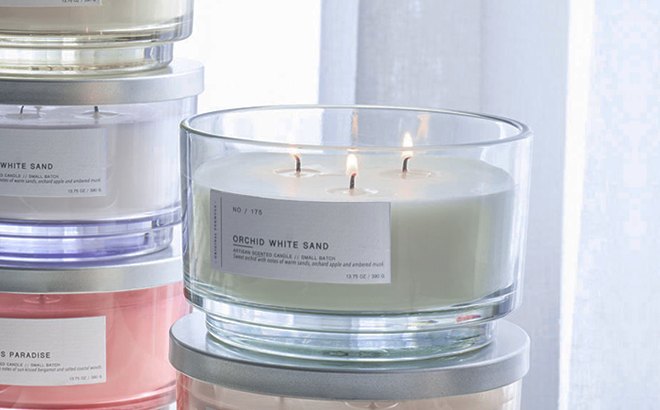 Orchid White Sands 3-Wick Jar Candle $8.99