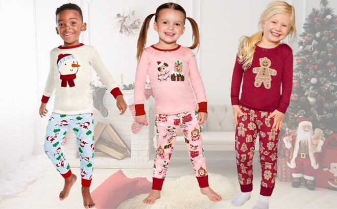 Kids 2-Piece Pajamas $9.99 Shipped