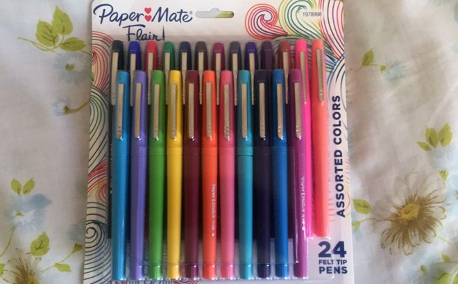 Paper Mate Marker Pens 24-Count $12