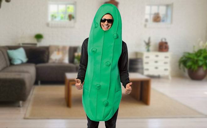 Men's Pickle Halloween Costume $4.49