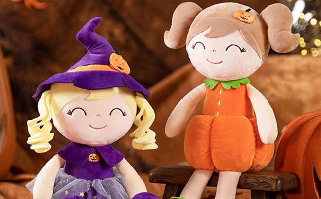 Gloveleya 14-Inch Plush Dolls $5.94