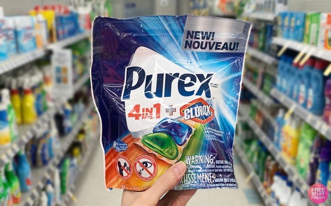 Purex 45-Count Detergent Pacs $7!