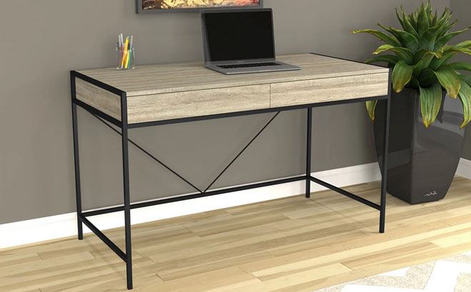 Computer Desk with Drawers $189