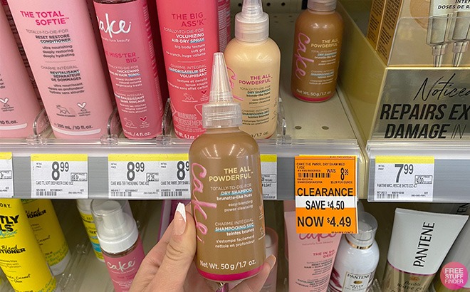 Walgreens Clearance: Cake Dry Shampoo $4.49!