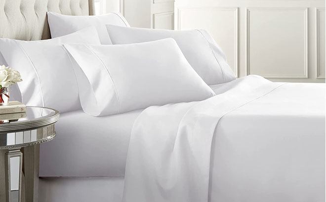 Queen Bed Sheets Set $14.73