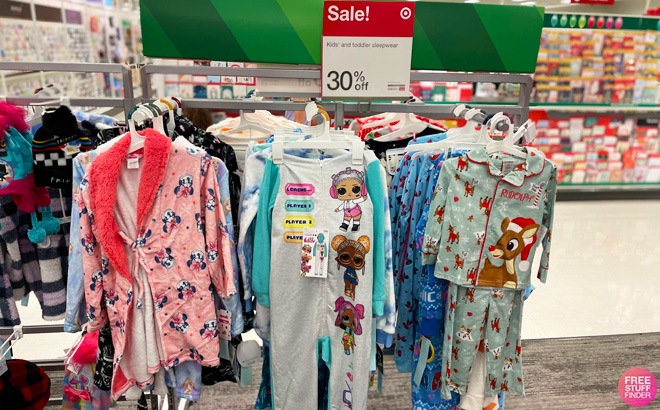 30% Off Baby & Kids Sleepwear at Target!