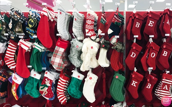 Christmas Stockings $8.50 Each at Target!