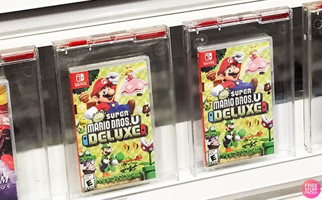 Super Mario Bros U Deluxe $29 (for Nintendo Switch)