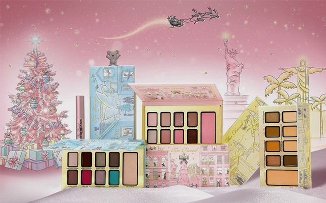 Too Faced Christmas In The City Makeup Set $33
