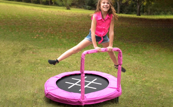 JumpKing 4-Foot Trampoline $33 (Reg $101)!