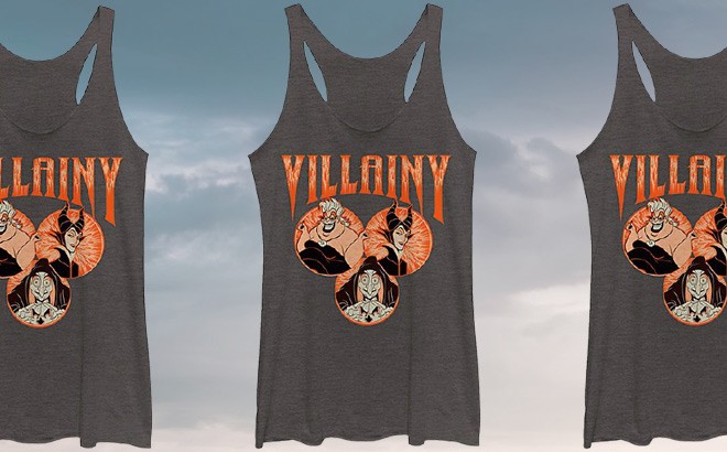 Disney Villains Women's Shirt $9.99!