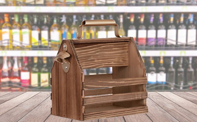 Bottle Caddy with Opener $9.99