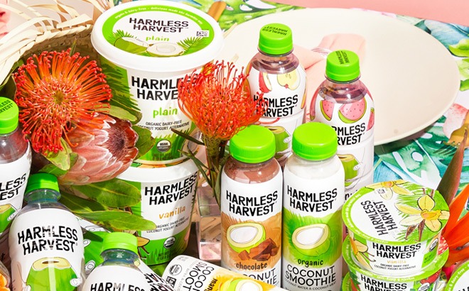 FREE Harmless Harvest Vanilla Yogurt!