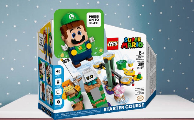 LEGO Super Mario Adventures 280-Pieces Building Set $48 Shipped