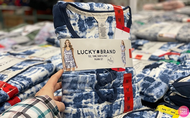 Lucky Brand Women's 4-Piece PJ Sets $15.99