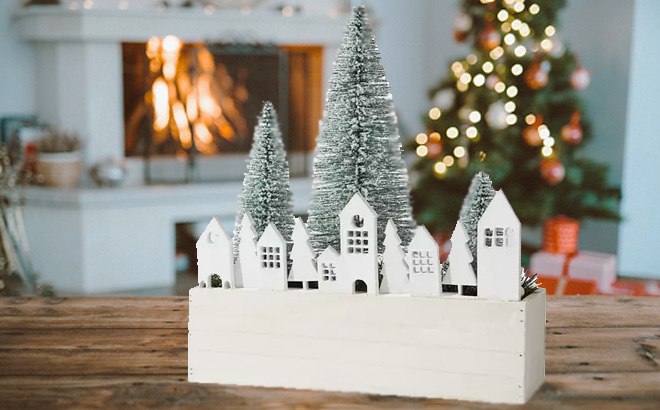 Christmas Village $20