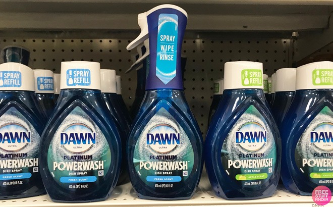 Dawn Platinum Powerwash 4 for $13 ($3.40 Each!)