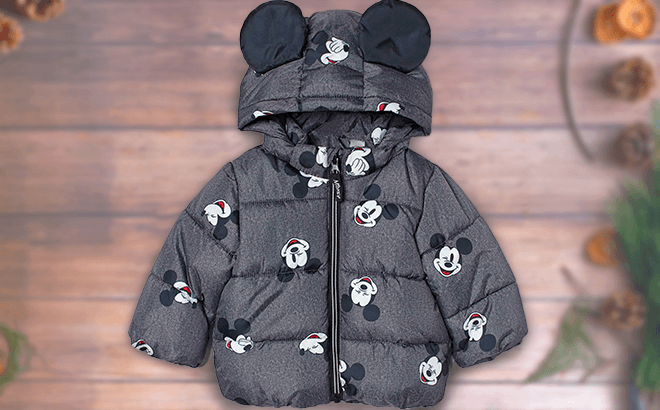 Disney Mickey Puffer Jacket $22.99 Shipped!