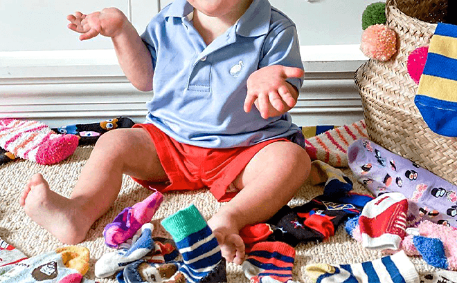 Gerber 12-Pack Baby Socks $12.95 (Reg $28)