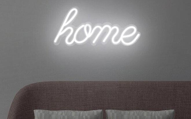 Home LED Sign $23!