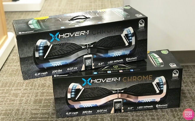 Hover-1 Chrome Hoverboard $77 Shipped!