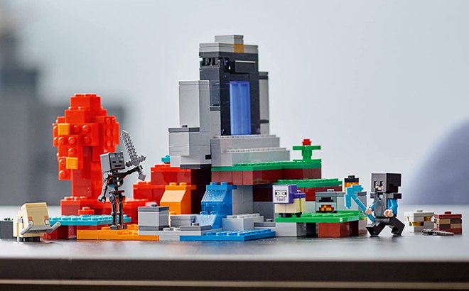 LEGO Minecraft Building Kit $24