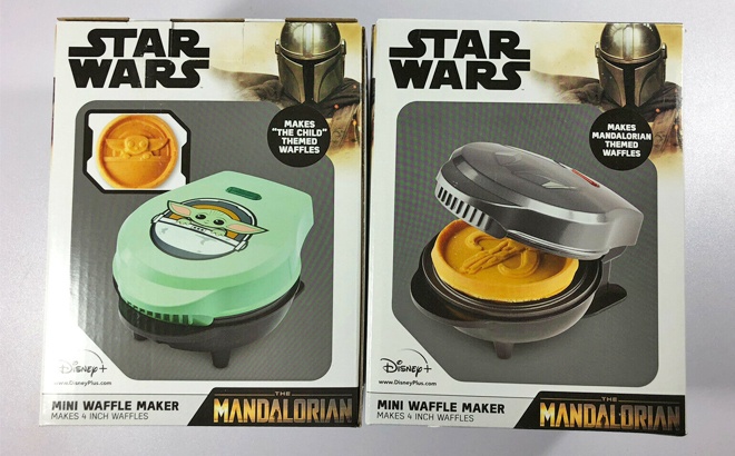 Star Wars Mini Waffle Makers $26 (Reg $40)