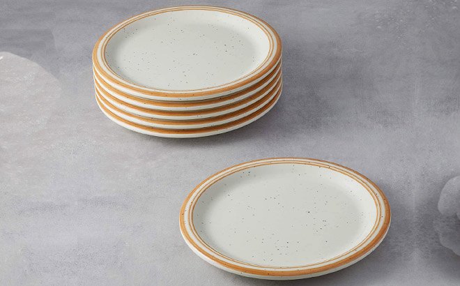 Melamine Plates 6-Piece Set $8.87