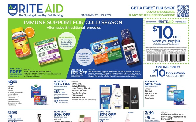 Rite Aid Ad Preview (Week 1/23 – 1/29)