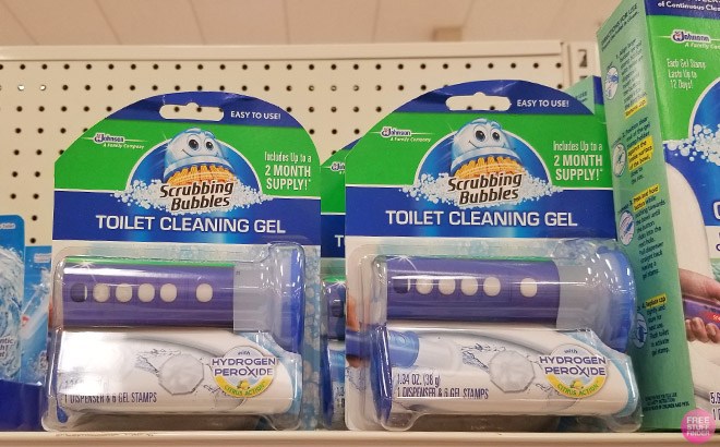 Toilet Cleaning Stamps 6-Pack for $2.98