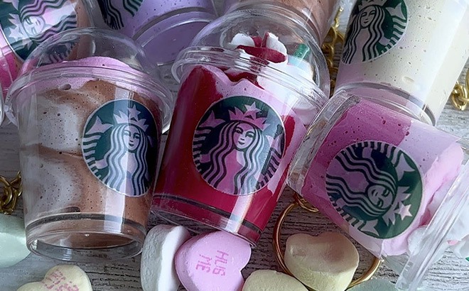 Starbucks Mini Coffee Keychains $9.99 Shipped