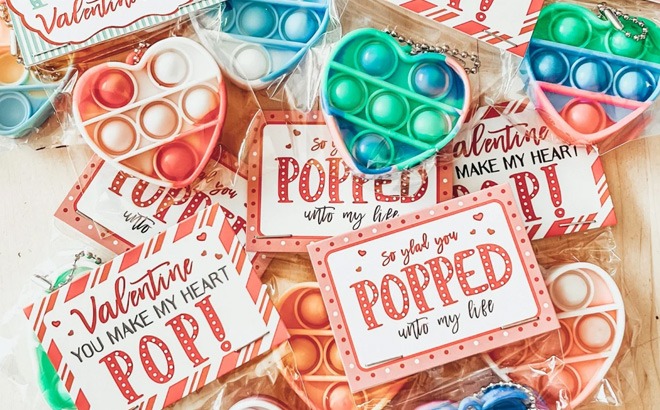 Pop-It Valentine Gift 10-Pack for $19.99 Shipped!