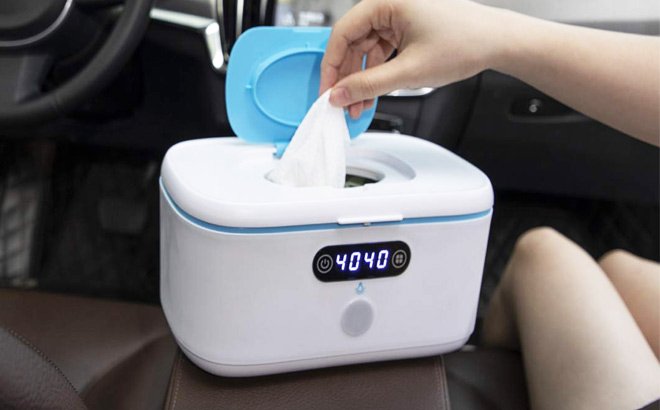 Warming Baby Wipe Dispenser $25 Shipped