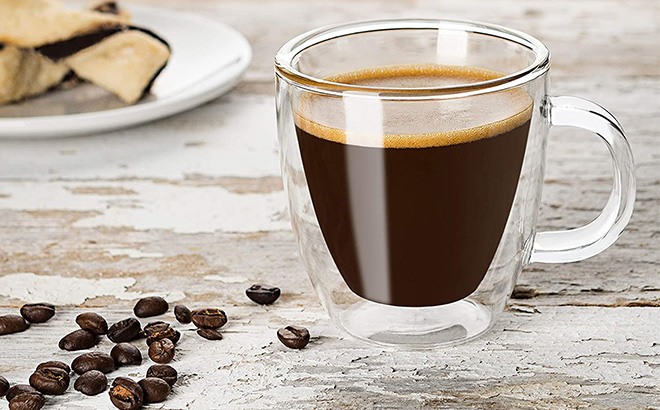 Double Wall Espresso Mugs 2-Pack $14