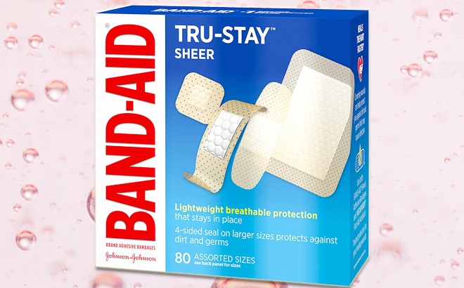 Band-Aid Adhesive Pads 80-Count $2 Each