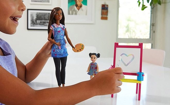 Barbie Art Teacher Playset $9.99
