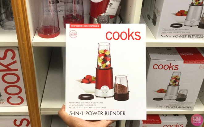 Cooks 5-in-1 Power Blender $22 (Reg $50)