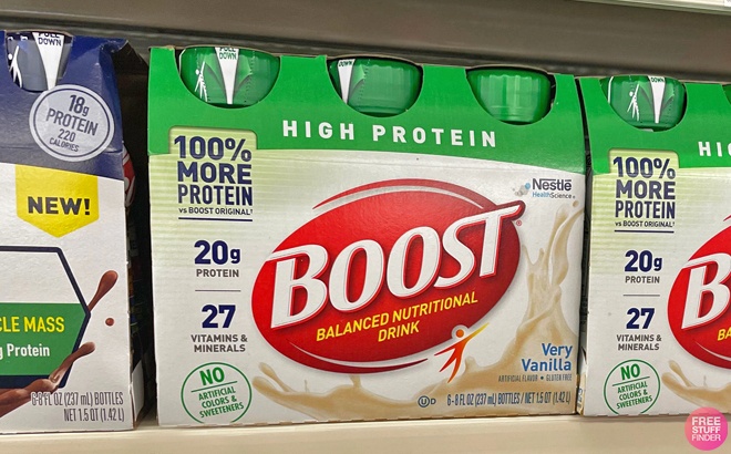Boost Nutritional Drink 6-Pack $3.14 Each