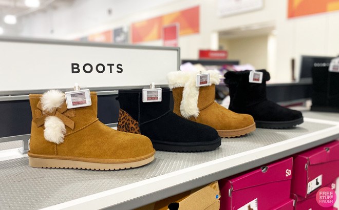 Women's Boots $15.99 + FREE Pickup!