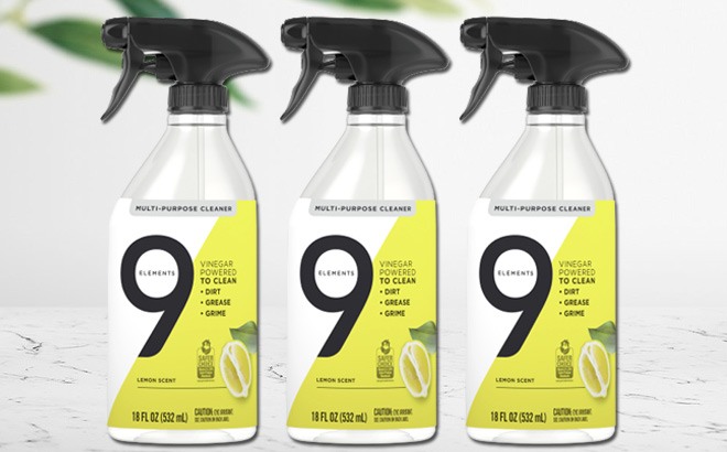 9 Elements Cleaner 3-Pack $7.97!