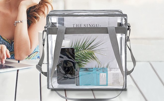 Clear Tote Bag $8 (Reg $15)