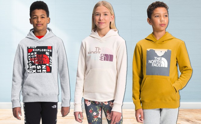The North Face Kids Hoodies $24!