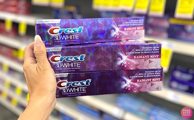 3 FREE Crest Toothpastes at Walgreens!